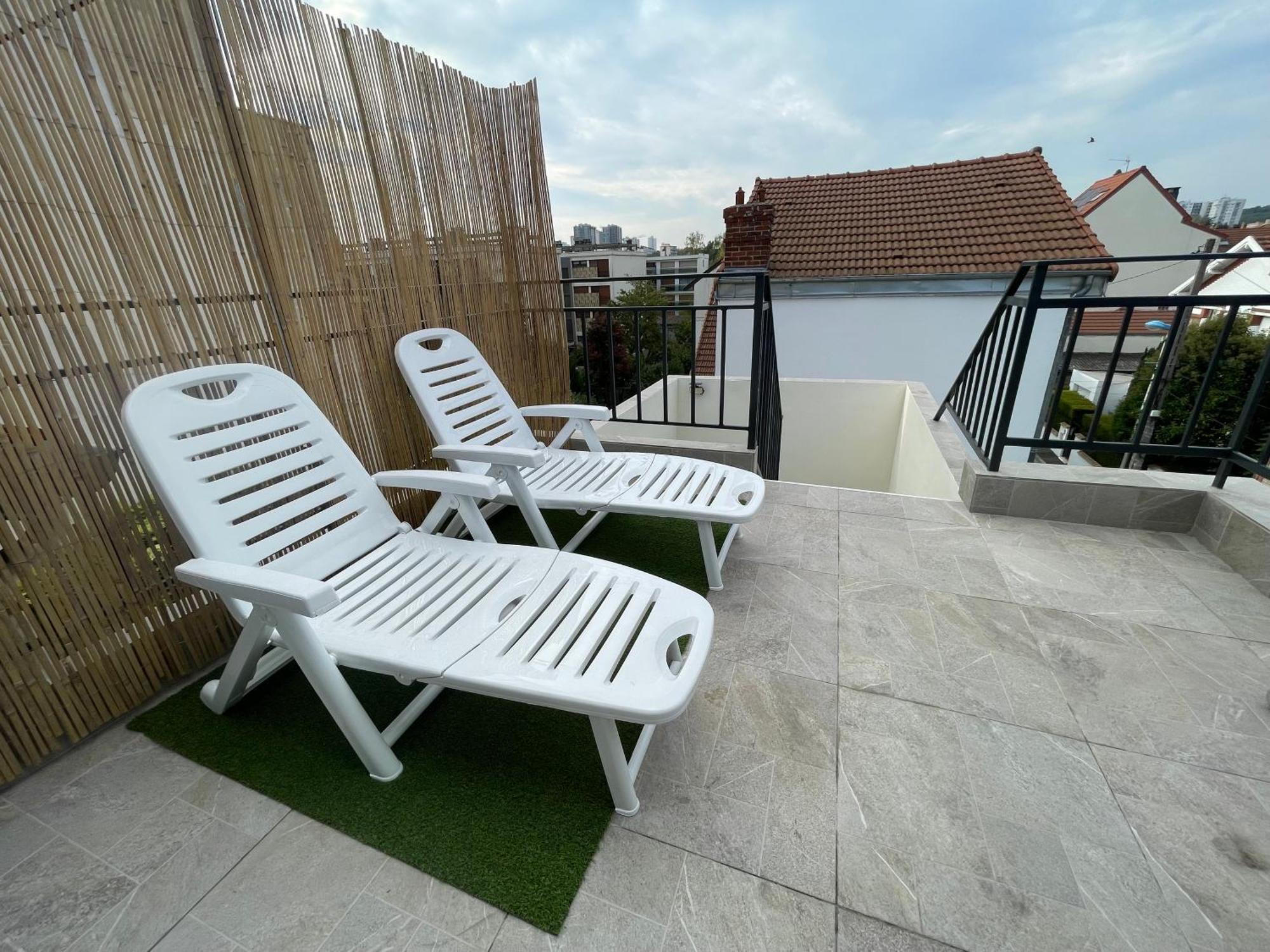 Appartement Avec Terrasse Et Ciel Etoile ! 느와지-르-섹 외부 사진